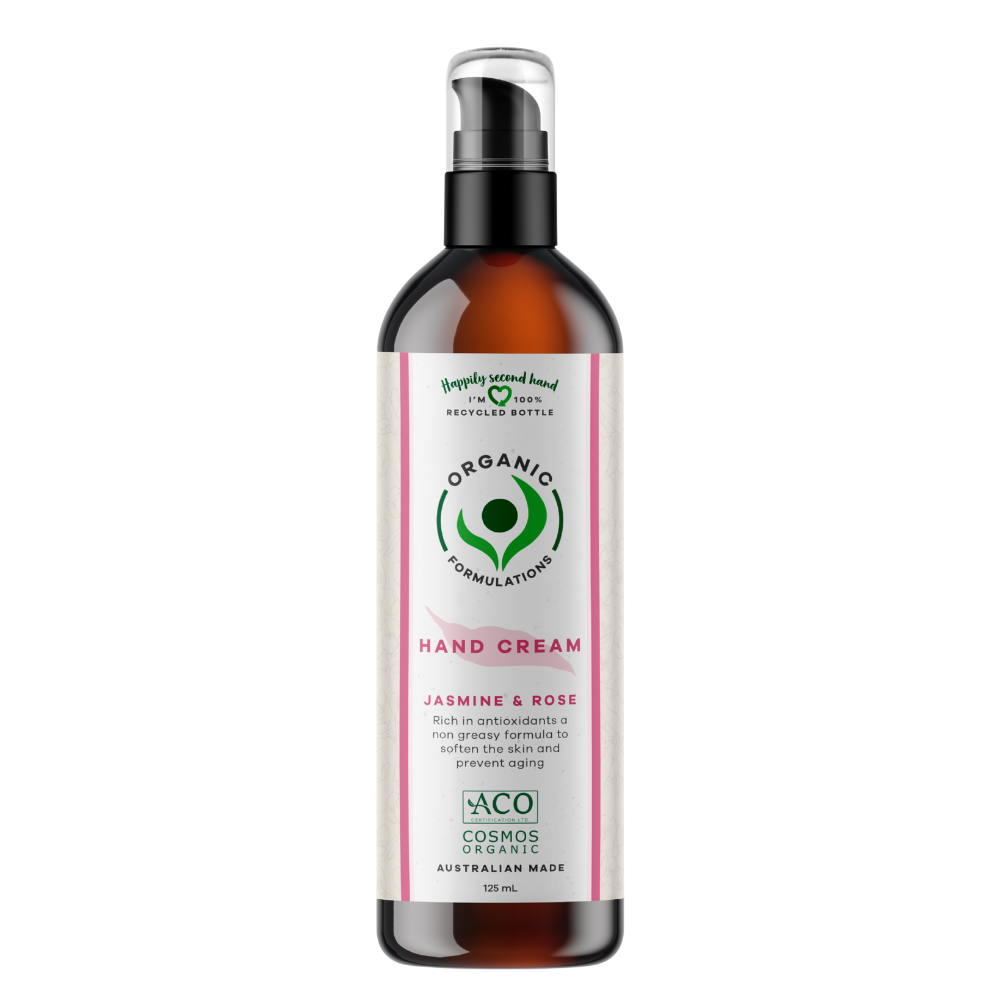 Organic Formulations Jasmine and Rose Hand Cream