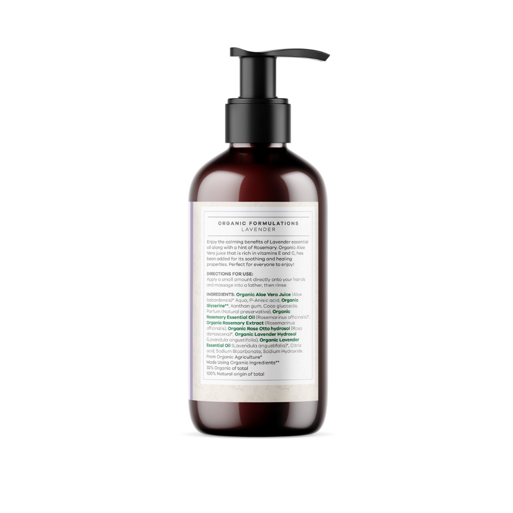 Organic Formulations Lavender Hand Wash 