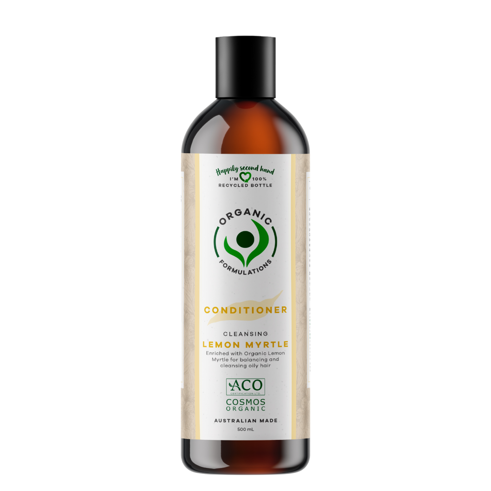 Organic Formulations Lemon Myrtle Conditioner 500ml | Oily Hair