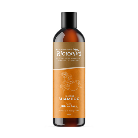 Australian Biologika Citrus Rose Shampoo 500ml | Dry Hair